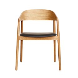 Andersen Furniture AC2 stol i eg m. l�ders�de 