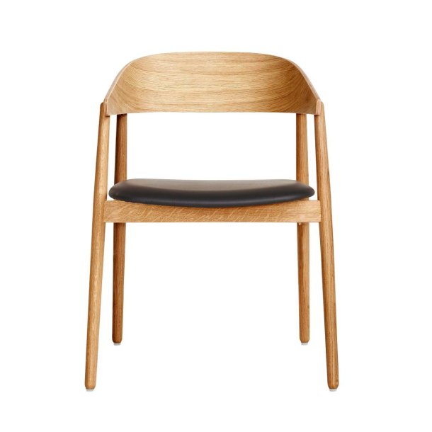 Andersen Furniture AC2 stol i eg m. l�ders�de 