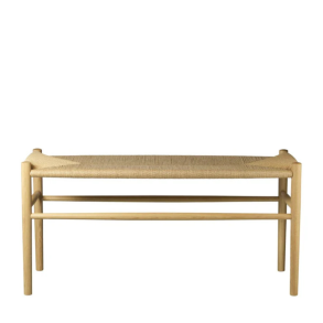 FDB M�bler J163 klaverb�nk, eg - flet 