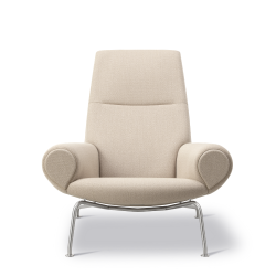 Fredericia Furniture Wegner Queen Chair - Gratis skammel med i k�bet 