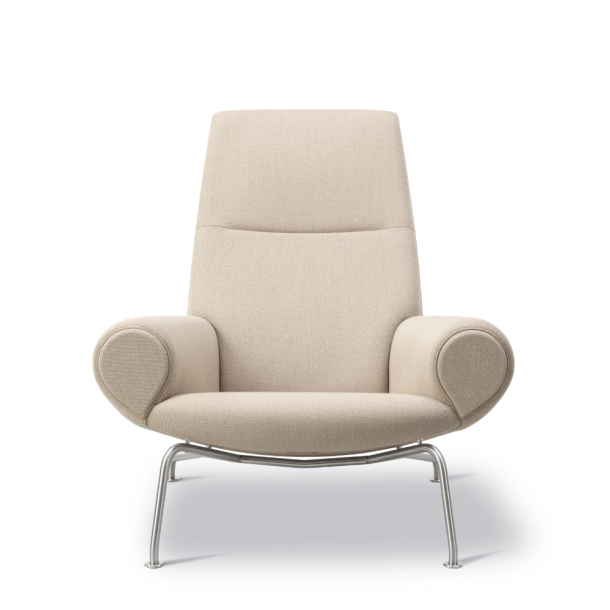 Fredericia Furniture Wegner Queen Chair - Gratis skammel med i k�bet 