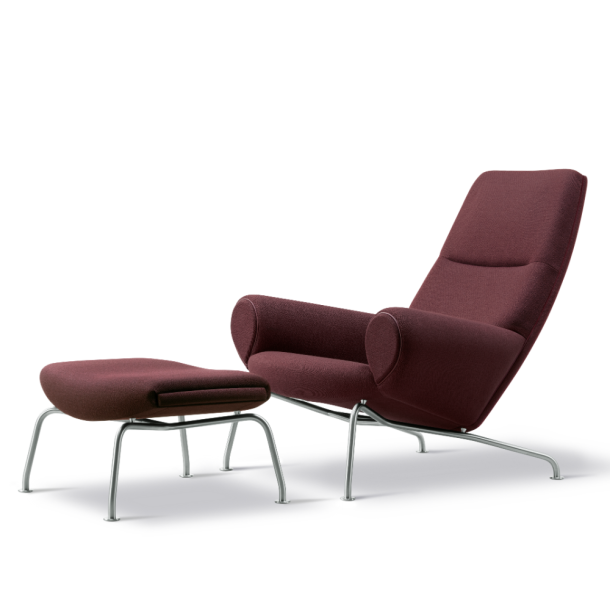 Fredericia Furniture Wegner Queen Chair - Gratis skammel med i k�bet 