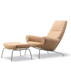 Fredericia Furniture Wegner Queen Chair - Gratis skammel med i k�bet 