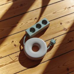 Pedestal Cable Bagel 