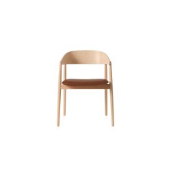 Andersen Furniture AC2 stol i eg m. l�ders�de 