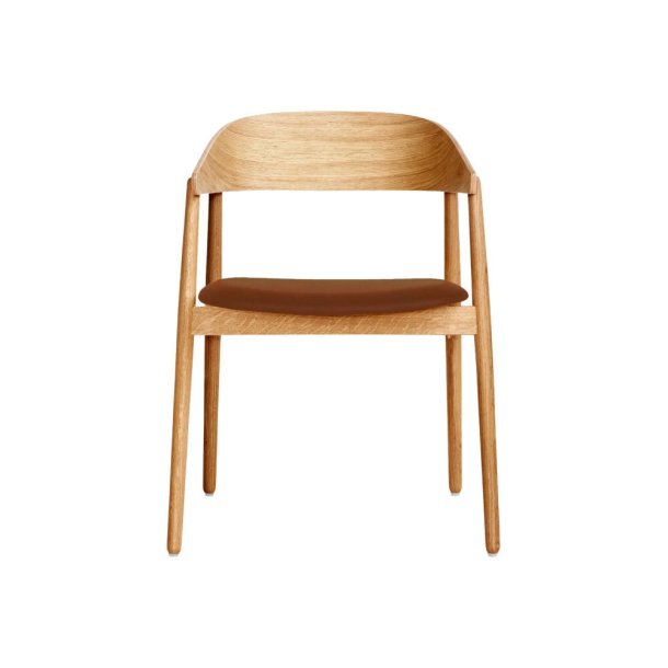 Andersen Furniture AC2 stol i eg m. l�ders�de 