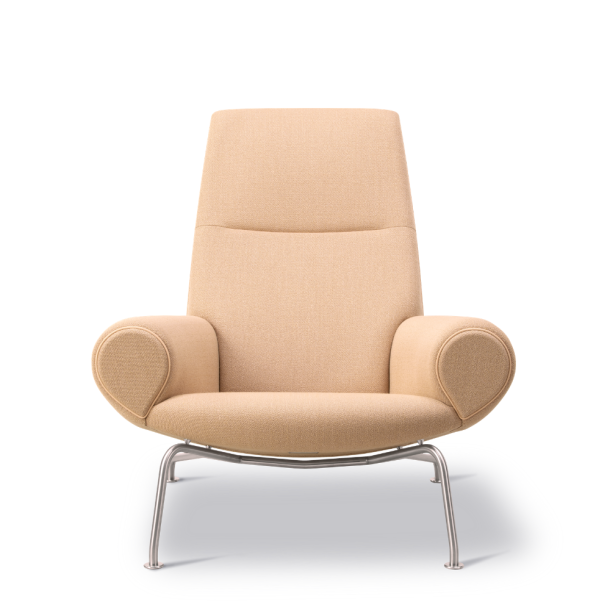 Fredericia Furniture Wegner Queen Chair - Gratis skammel med i k�bet 