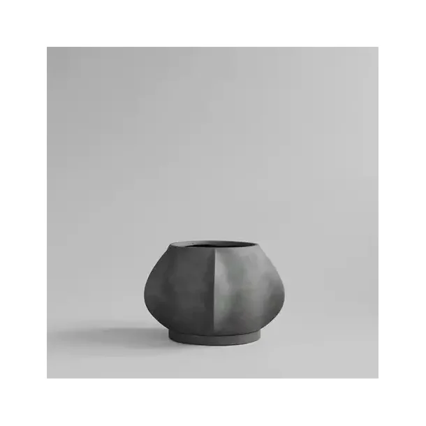 101 Copenhagen  Arket Plant Pot, Mini - Dark Grey