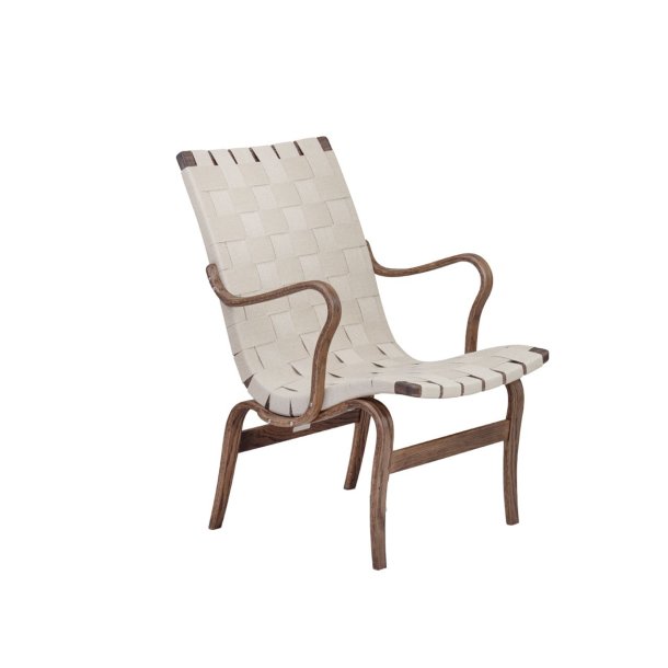 Bruno Mathsson MI 472 Eva L�nestol med arml�n r�get eg 
