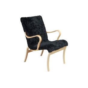 Bruno Mathsson MI 425 Mina L�nestol med arml�n f�rskind