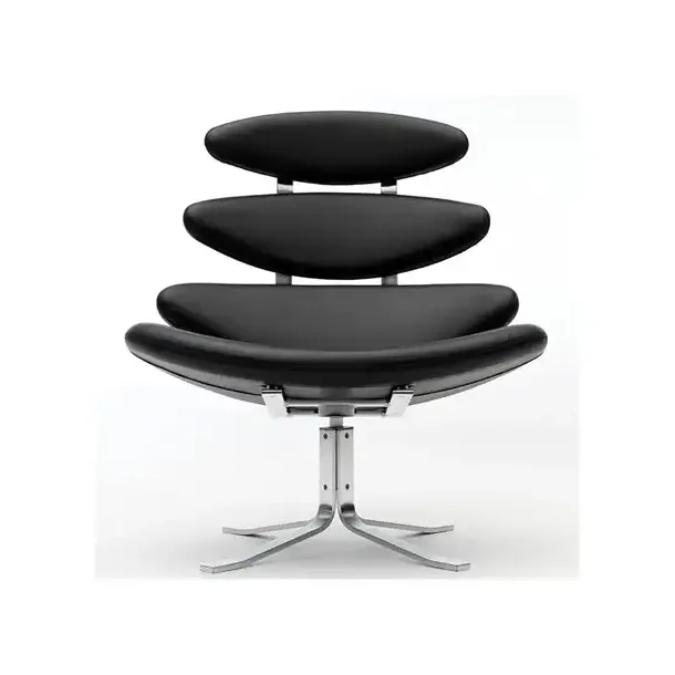 Fredericia Furniture Corona stol i Sort lder