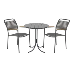 Mandalay Pure &amp; Verona Teak Caf�s�t �67 - Antracit