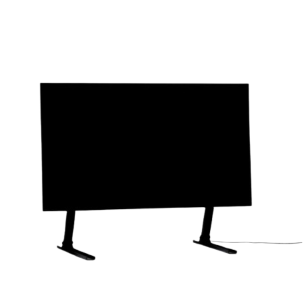 Pedestal Bendy Low Stand/Charcoal