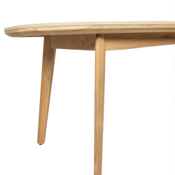 NARA spisebord i teak m. Superstone bordplade