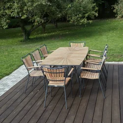 Mandalay Marguerit Havebord 6-8 pers. L200