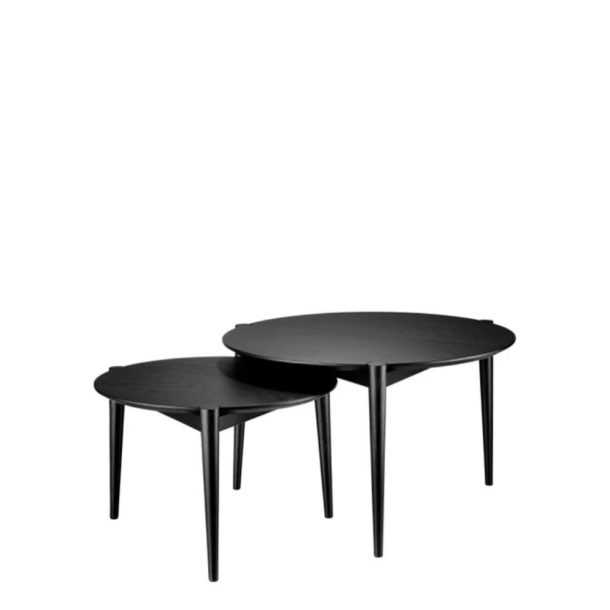 FDB M�bler D102 S�s sofabord - Eg olieret/sort �70�
