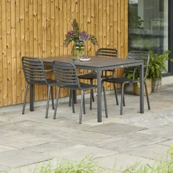 Mandalay Pure Havebord L132 - Antracit