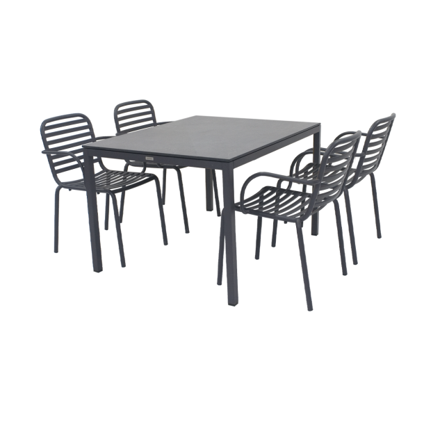 Mandalay Pure &amp; Ivy Pipe haves�t 4-6 pers. Antracit