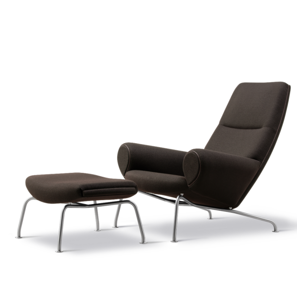 Fredericia Furniture Wegner Queen Chair - Gratis skammel med i k�bet 