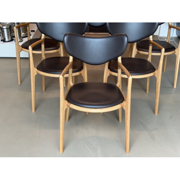 Ro Collection Salon Chair - Olieret eg - 6 stk. 