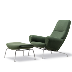 Fredericia Furniture Wegner Queen Chair - Gratis skammel med i k�bet 