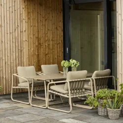 Mandalay Lucca Low Dining S�t  Taupe