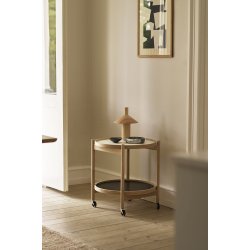 Brdr. Kr�ger Hans B�lling Bakkebord, Model 50, Sort / Hvid