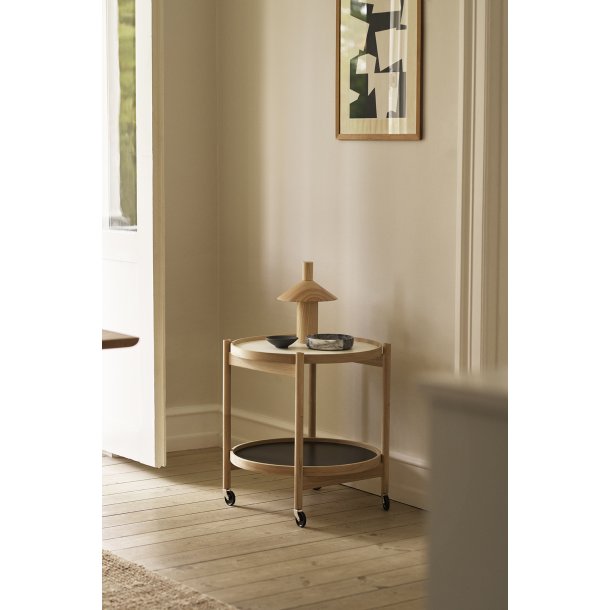 Brdr. Kr�ger Hans B�lling Bakkebord, Model 50, Sort / Hvid