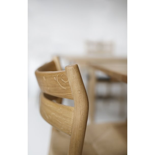 Bernstorffsminde BM1 stol eg olie Af Brge Mogensen