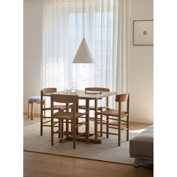 Fredericia BM80 Shaker spisebord, firkantet af Brge Mogensen