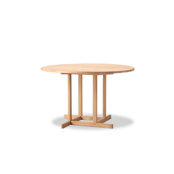 Frerdericia Furniture BM80 Shaker spisebord, rundt af Brge Mogensen