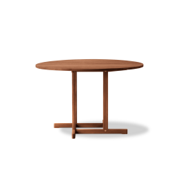 Frerdericia Furniture BM80 Shaker spisebord, rundt af Brge Mogensen