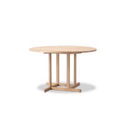 Frerdericia Furniture BM80 Shaker spisebord, rundt af Brge Mogensen