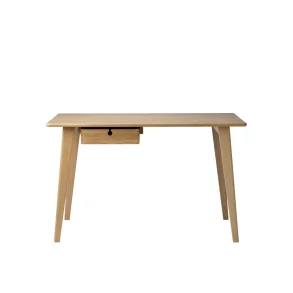 C67 Butler skrivebord lille - Natur lakeret eg
