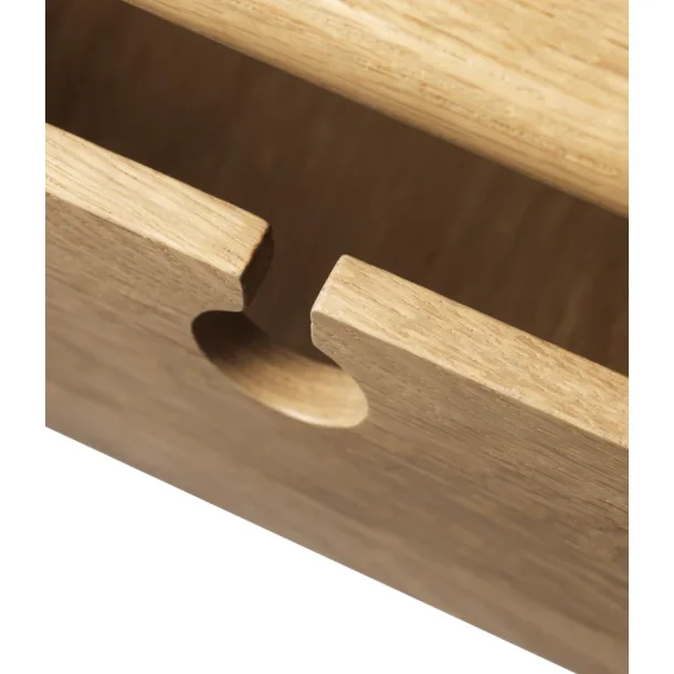 C67 Butler skrivebord stor - Natur lakeret eg