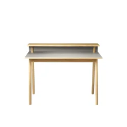 FDB M�bler C68 N�rrebro skrivebord - Eg/Linoleum