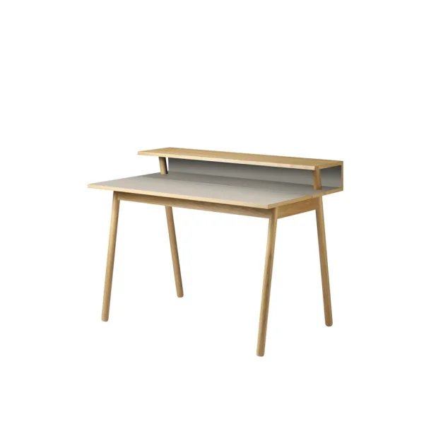 FDB M�bler C68 N�rrebro skrivebord - Eg/Linoleum
