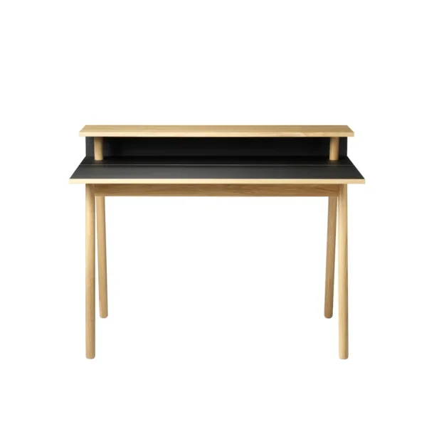 FDB M�bler C68 N�rrebro skrivebord - Eg/Linoleum
