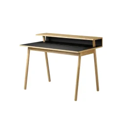 FDB M�bler C68 N�rrebro skrivebord - Eg/Linoleum