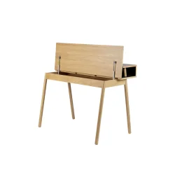 FDB M�bler C68 N�rrebro skrivebord - Eg/Linoleum
