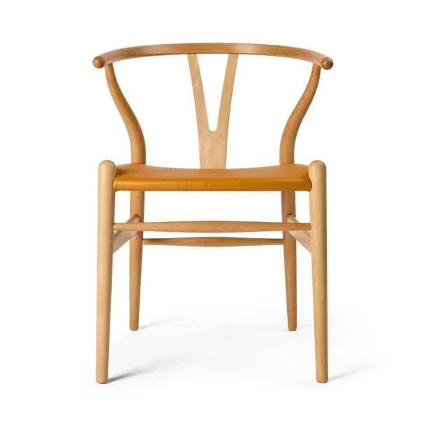 Carl Hansen &amp; S�n CH24P Y-stolen af Hans J. Wegner, b�g m. l�ders�de