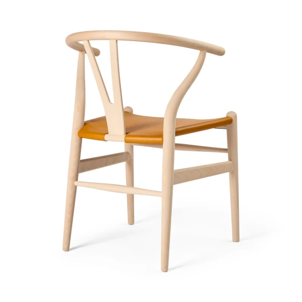Carl Hansen &amp; S�n CH24P Y-stolen af Hans J. Wegner, b�g m. l�ders�de