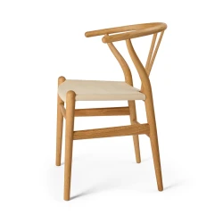 Carl Hansen &amp; S�n CH24P Y-stolen af Hans J. Wegner, olieret eg m. l�ders�de