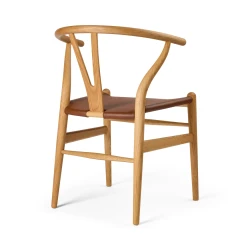 Carl Hansen &amp; S�n CH24P Y-stolen af Hans J. Wegner, olieret eg m. l�ders�de