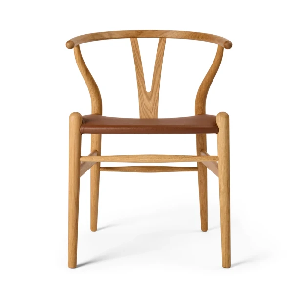 Carl Hansen &amp; S�n CH24P Y-stolen af Hans J. Wegner, olieret eg m. l�ders�de