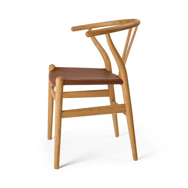 Carl Hansen &amp; S�n CH24P Y-stolen af Hans J. Wegner, olieret eg m. l�ders�de