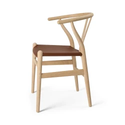 Carl Hansen &amp; S�n CH24P Y-stolen af Hans J. Wegner, s�behandlet eg m. l�ders�de