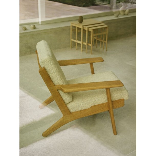 Carl Hansen &amp; Sn CH290 loungestol eg olie af Hans J. Wegner
