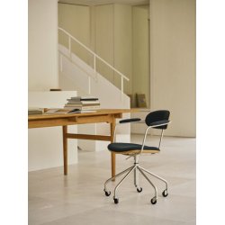 Carl Hansen &amp; Sn CH621 Swivel stol, eg olie af Hans J. Wegner