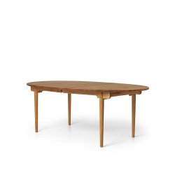 Carl Hansen &amp; Sn CH338 Spisebord, Teak Mix Special Edition inkl. 1 tillgsplade 